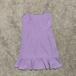Lovers + Friends purple mini dress